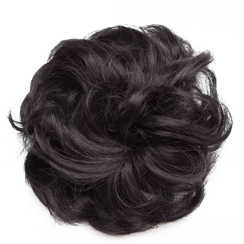 Curly Messy Bun Hair Wig Scrunchie Ponytail Extensions – Effortless Styling in Seconds