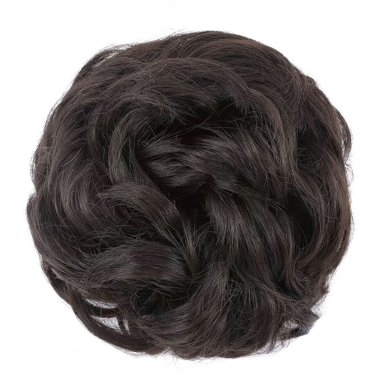 Curly Messy Bun Hair Wig Scrunchie Ponytail Extensions – Effortless Styling in Seconds