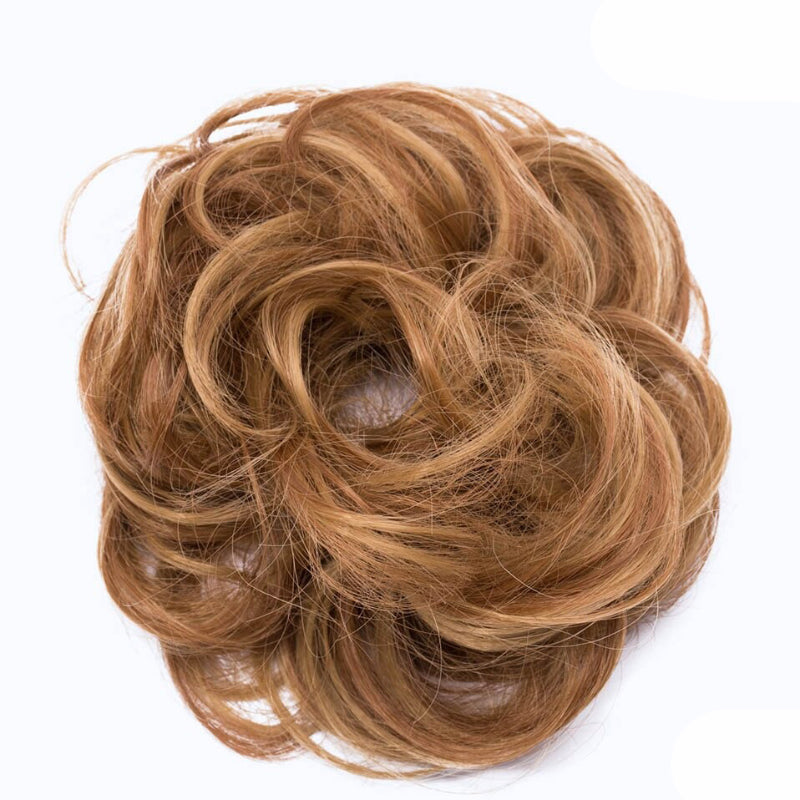 Curly Messy Bun Hair Wig Scrunchie Ponytail Extensions – Effortless Styling in Seconds