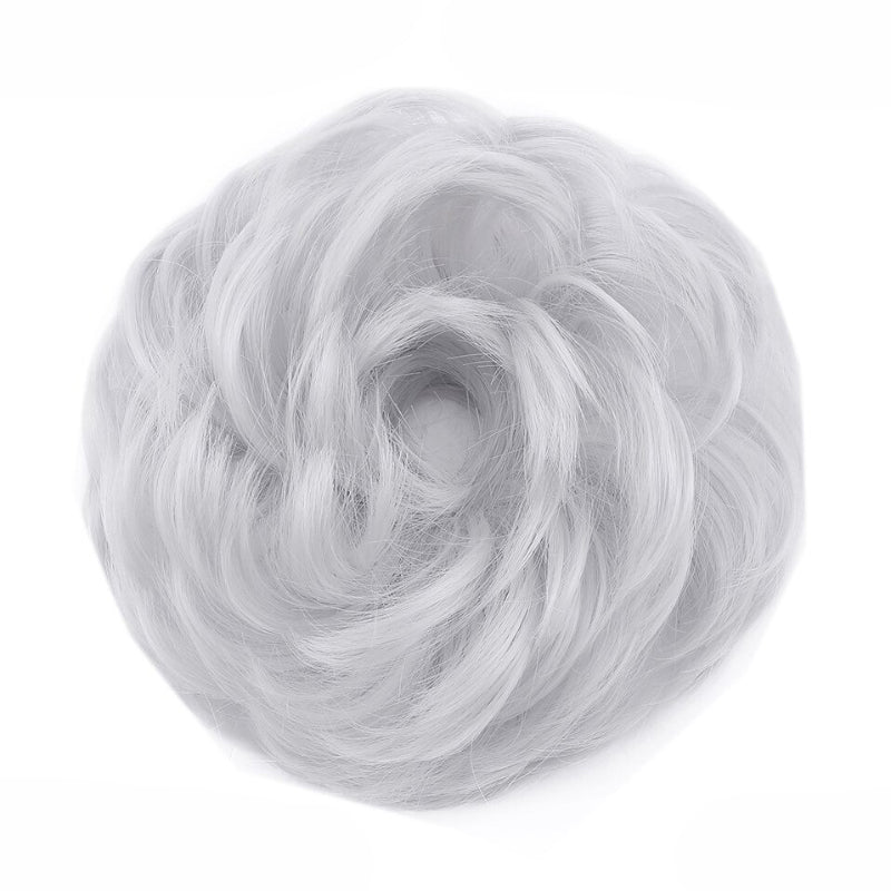 Curly Messy Bun Hair Wig Scrunchie Ponytail Extensions – Effortless Styling in Seconds