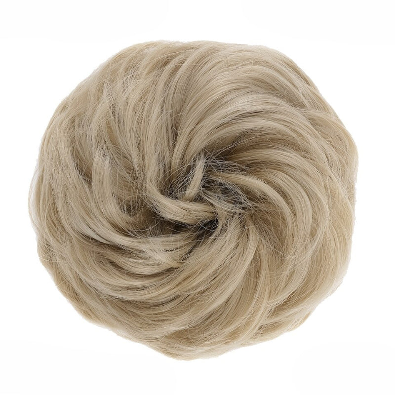 Curly Messy Bun Hair Wig Scrunchie Ponytail Extensions – Effortless Styling in Seconds