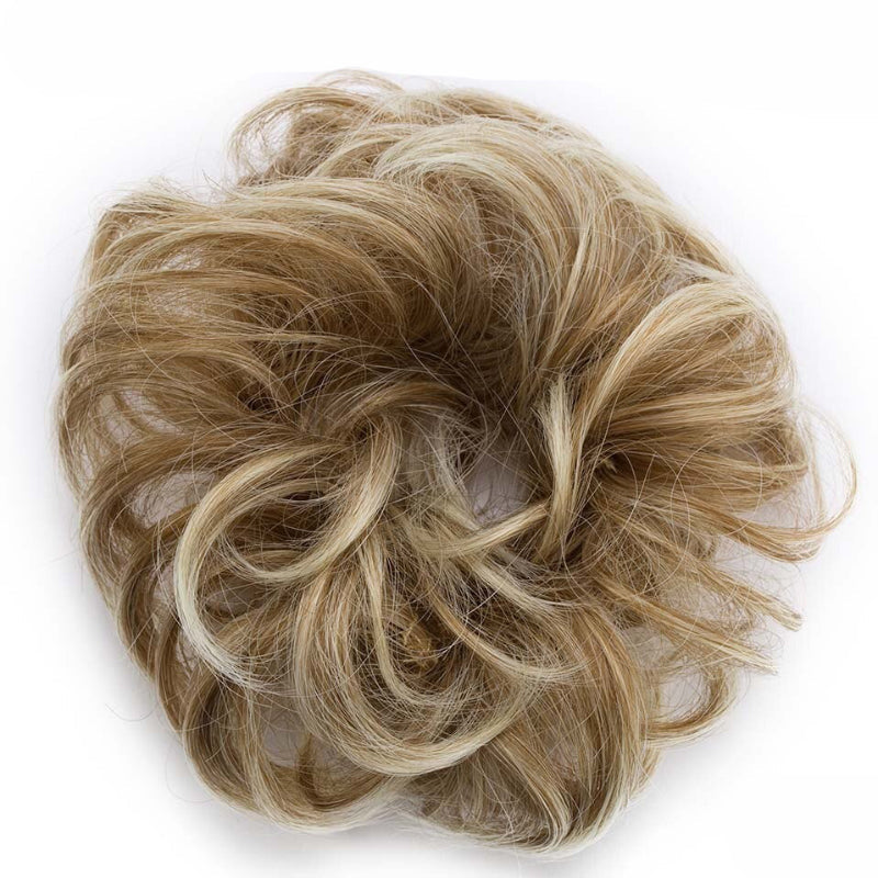 Curly Messy Bun Hair Wig Scrunchie Ponytail Extensions – Effortless Styling in Seconds