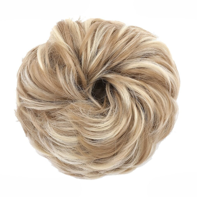 Curly Messy Bun Hair Wig Scrunchie Ponytail Extensions – Effortless Styling in Seconds