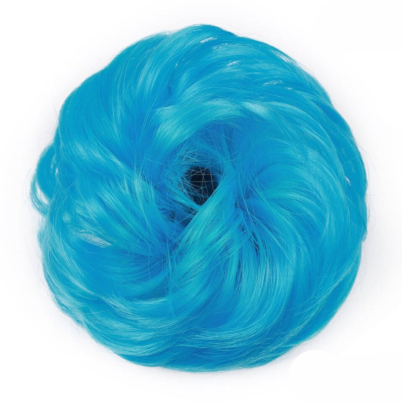 Curly Messy Bun Hair Wig Scrunchie Ponytail Extensions – Effortless Styling in Seconds