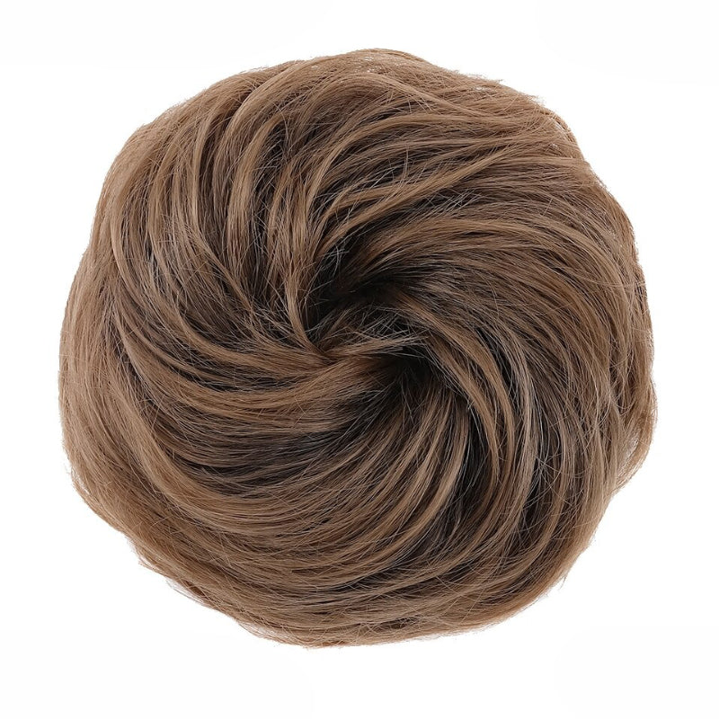 Curly Messy Bun Hair Wig Scrunchie Ponytail Extensions – Effortless Styling in Seconds