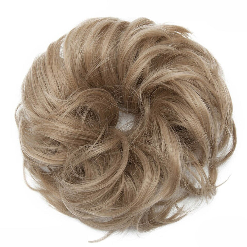 Curly Messy Bun Hair Wig Scrunchie Ponytail Extensions – Effortless Styling in Seconds