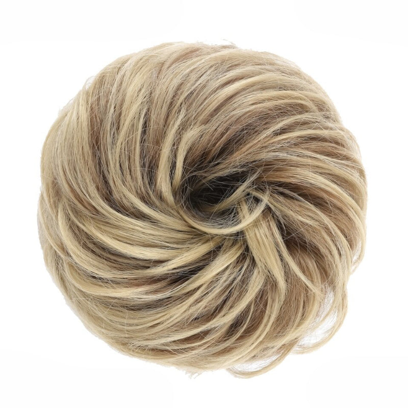Curly Messy Bun Hair Wig Scrunchie Ponytail Extensions – Effortless Styling in Seconds