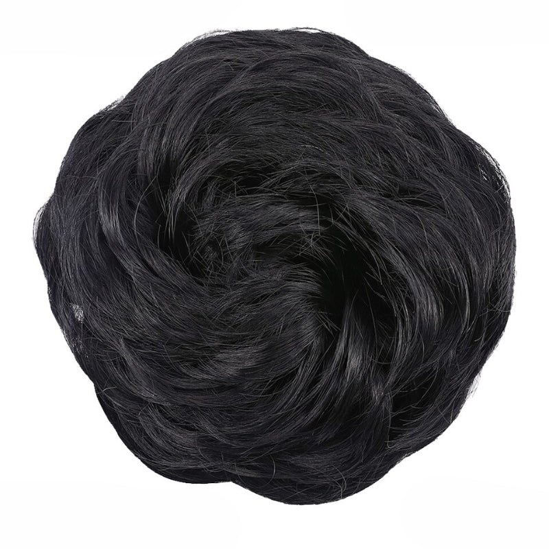 Curly Messy Bun Hair Wig Scrunchie Ponytail Extensions – Effortless Styling in Seconds