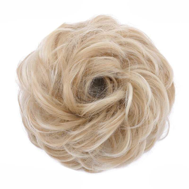 Curly Messy Bun Hair Wig Scrunchie Ponytail Extensions – Effortless Styling in Seconds
