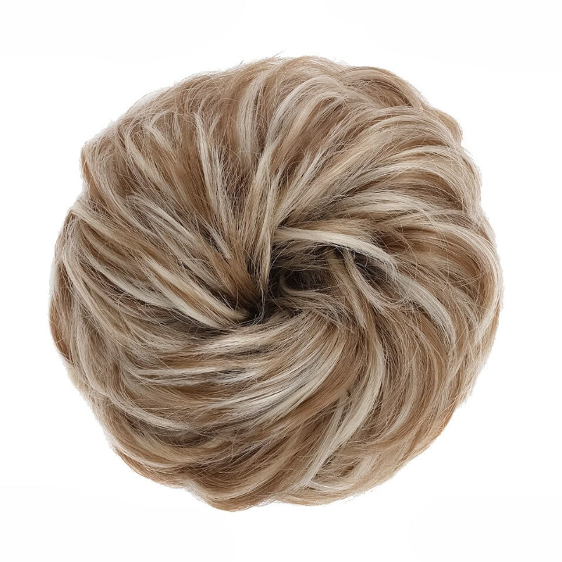 Curly Messy Bun Hair Wig Scrunchie Ponytail Extensions – Effortless Styling in Seconds