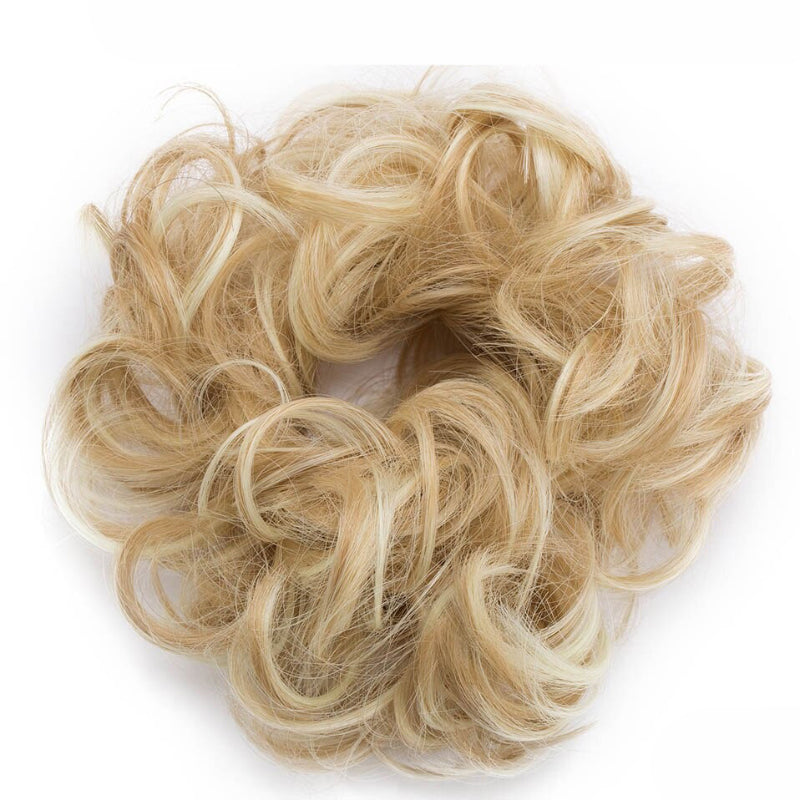 Curly Messy Bun Hair Wig Scrunchie Ponytail Extensions – Effortless Styling in Seconds