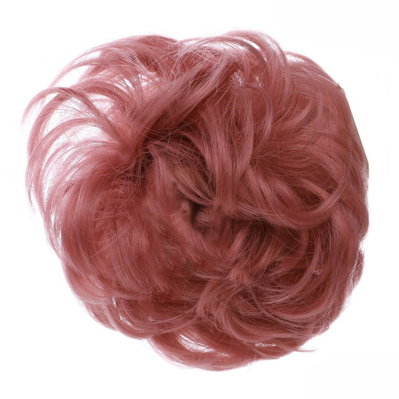 Curly Messy Bun Hair Wig Scrunchie Ponytail Extensions – Effortless Styling in Seconds