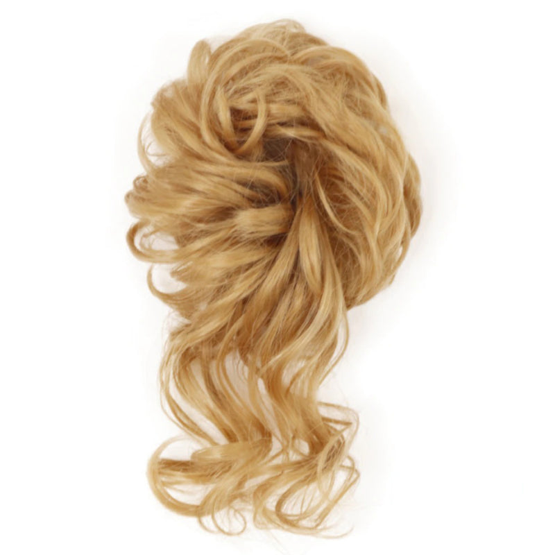Curly Messy Hair Bun Scrunchie Extension Wig – Effortless Hair Accessory for Chic Style