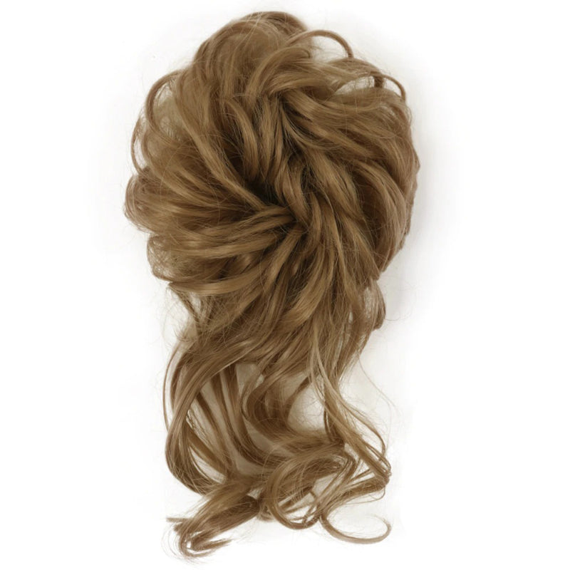 Curly Messy Hair Bun Scrunchie Extension Wig – Effortless Hair Accessory for Chic Style