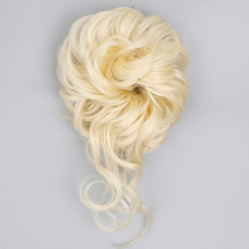 Curly Messy Hair Bun Scrunchie Extension Wig – Effortless Hair Accessory for Chic Style