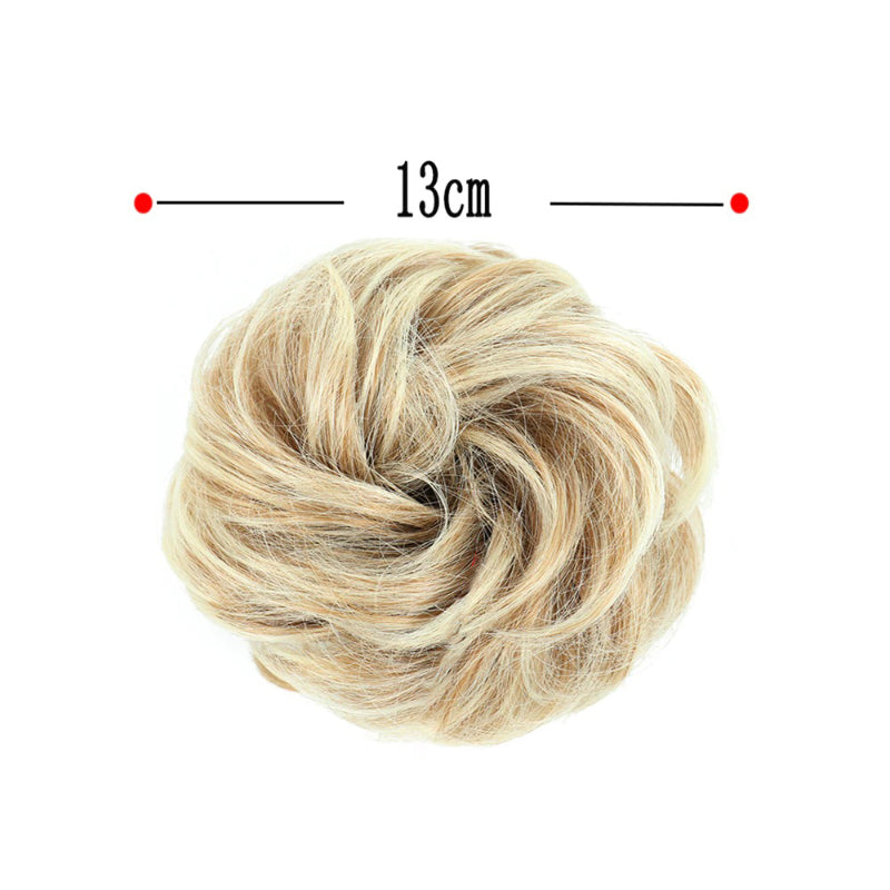 Curly Messy Hair Bun Scrunchie Extension Wig – Effortless Hair Accessory for Chic Style