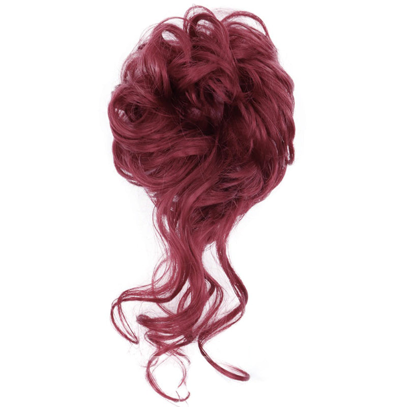 Curly Messy Hair Bun Scrunchie Extension Wig – Effortless Hair Accessory for Chic Style