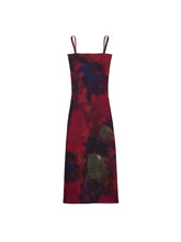 Load image into Gallery viewer, TRAF Summer Women's Fashion Printed Waist Closed Slim Dress Mid-Length Sleeveless Suspender Dress Commuter Style Woman's
