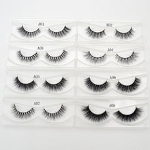 Load image into Gallery viewer, 3D Mink Eyelashes Crossing Mink Lashes Hand Made Full Strip Eye Lashes 34 Styles cilios naturais False Lashes
