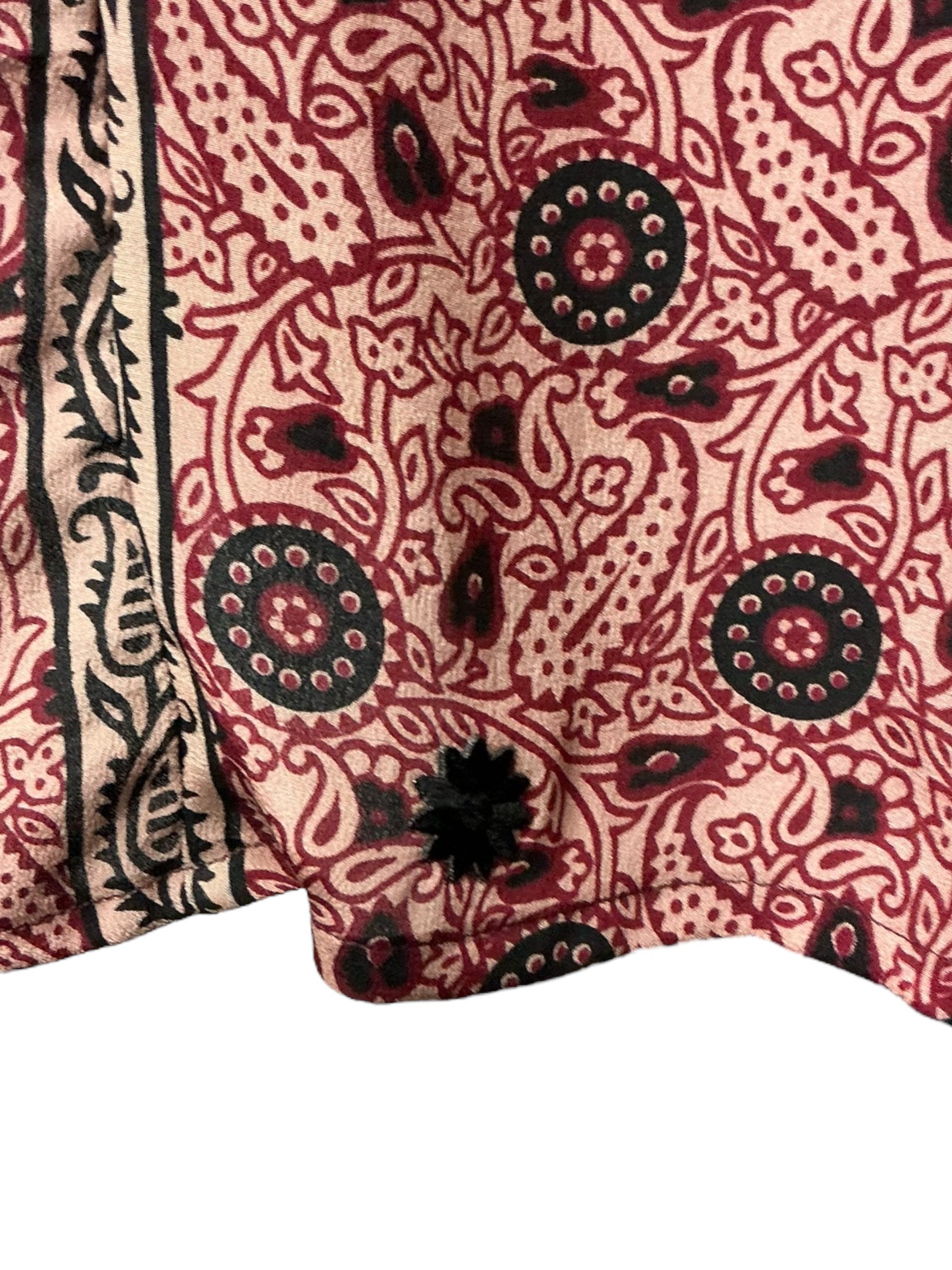 PRC6975 Avatar Pure Silk Waterfall Top