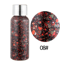 Load image into Gallery viewer, 9 Colors Hot Festival Cosmetics Face Body Glitter Cream Sequins Shining Liquid Shimmer Glitter Body Makeup Fashion Party Make Up
