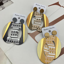 Load image into Gallery viewer, Jewelry Vintage Indian Jewelry Ancient Wood Earrings Fashion
