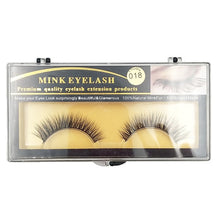 Load image into Gallery viewer, 1Pair Mink Lashes 3D Mink  Long False Eyelashes Natural Lightweight Mink Eyelashes
