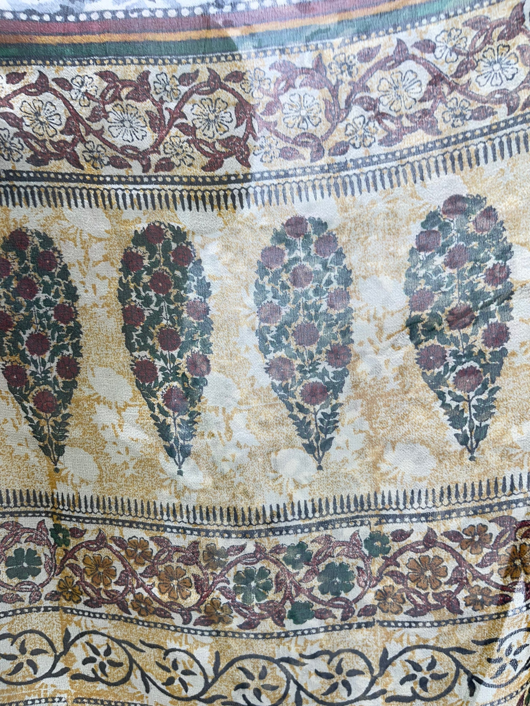 FINAL SALE PRG5710 Sheer Avatar Pure Silk Waterfall Top