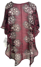 Load image into Gallery viewer, PRG6319 Sheer Avatar Pure Silk Waterfall Top
