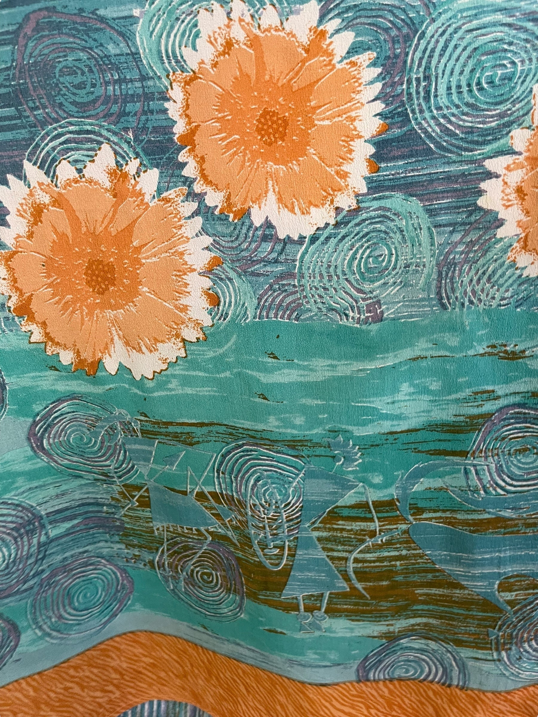 PRC6774 Avatar Pure Silk Maxi Kaftan