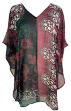 Load image into Gallery viewer, PRG6319 Sheer Avatar Pure Silk Waterfall Top
