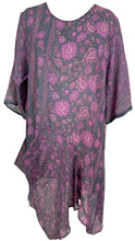 Load image into Gallery viewer, PRG6037 Sheer Avatar Pure Silk Self Pocket Tunic Dress
