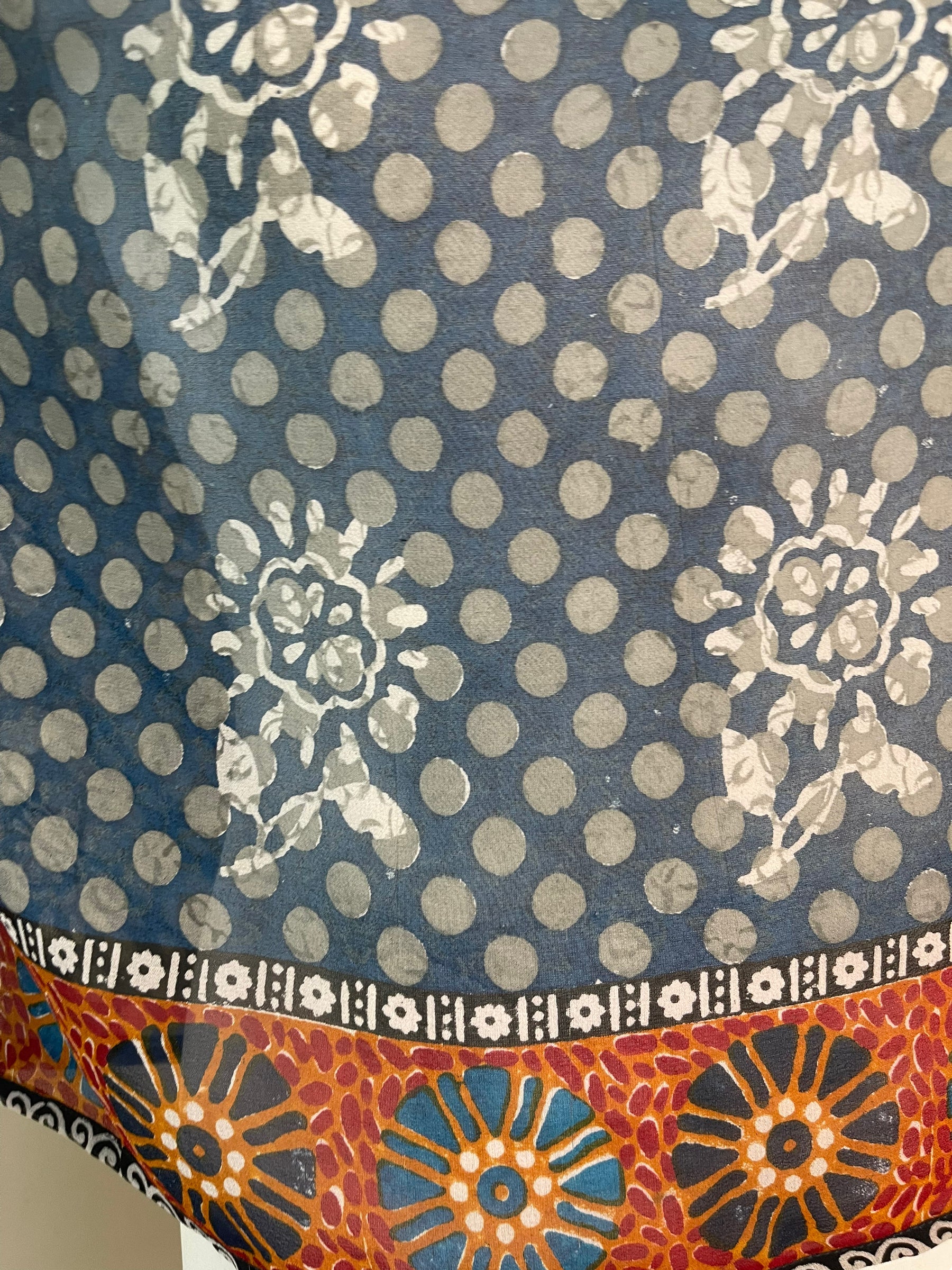 FINAL SALE PRG6026 Sheer Avatar Pure Silk Boxy Top