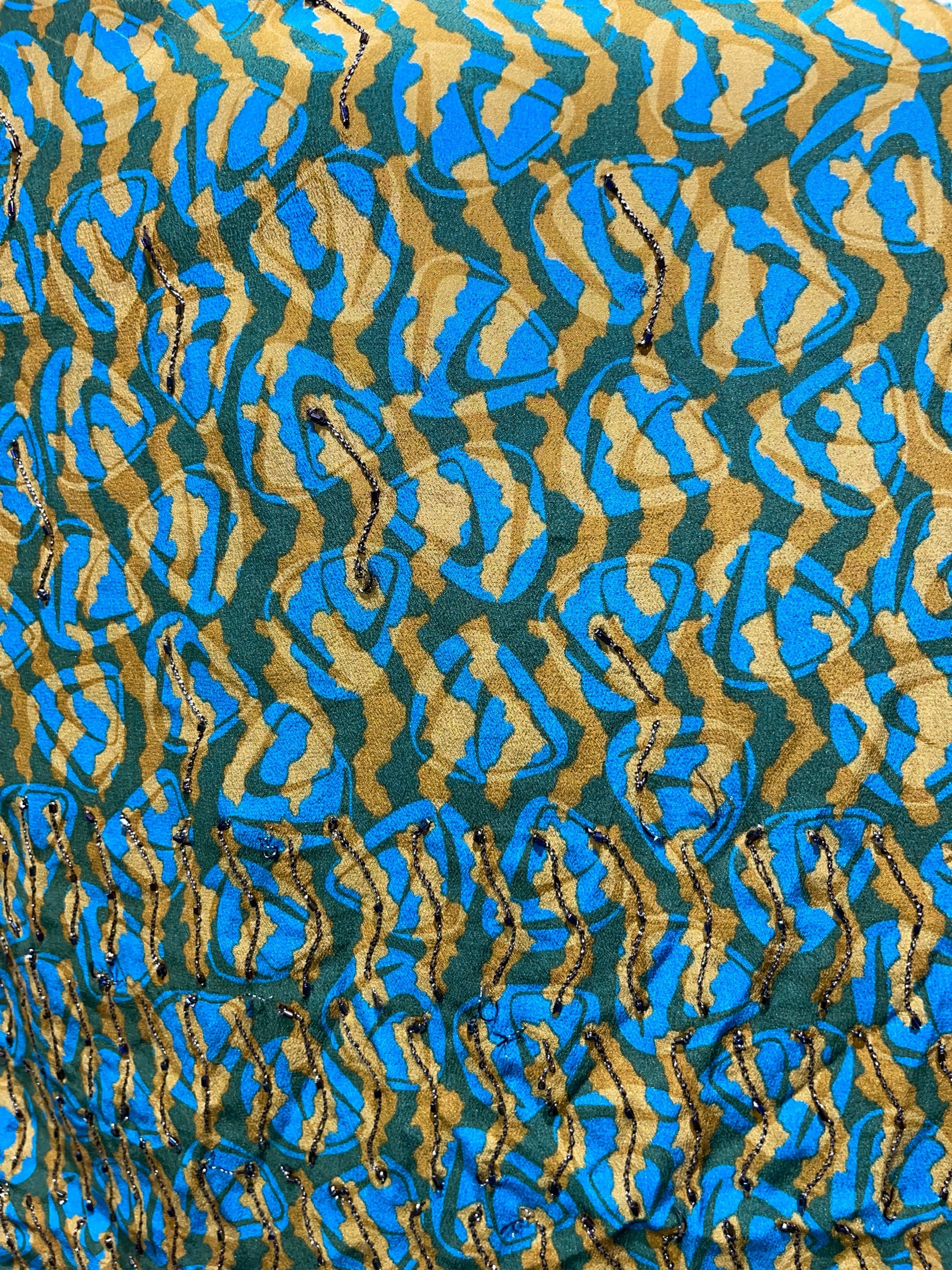 FINAL SALE PRC3766 Avatar Pure Silk Side Slit Top