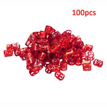 Load image into Gallery viewer, 100 Pcs/ 7 Colors Mixed hair bead sets
