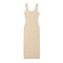 Load image into Gallery viewer, Dresses for women Summer casual dress elegant bodycon dress knitted vintage purple dress beach sundress pink brown
