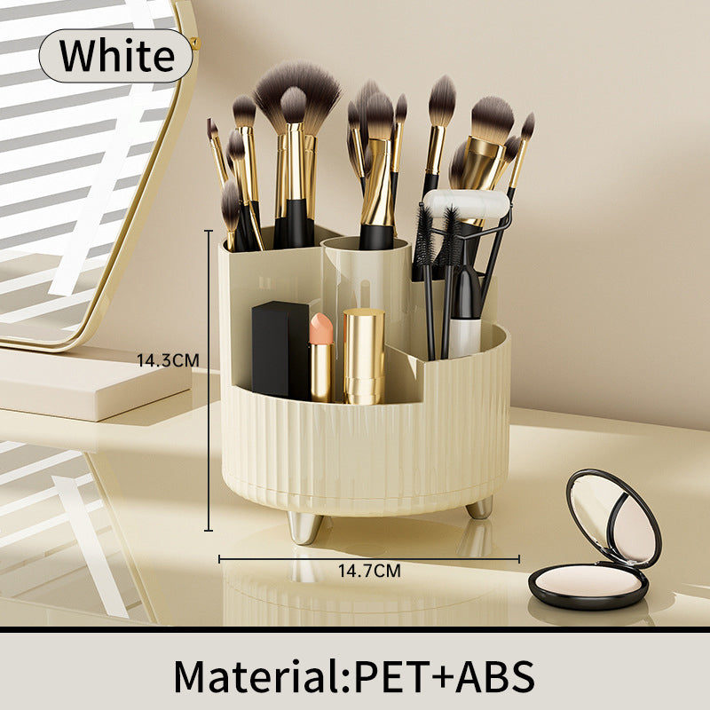 Cosmetics storage box, rotary pen holder, dressing table, desktop storage rack