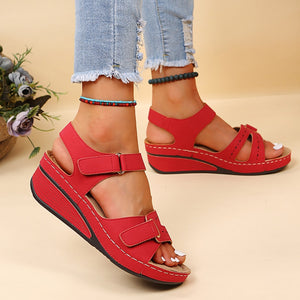 Summer Wedge Sandals for Women  New Fashion Non Slip Beach Shoes Woman Lightweight Casual Platform Sandalias Mujer Plus Size