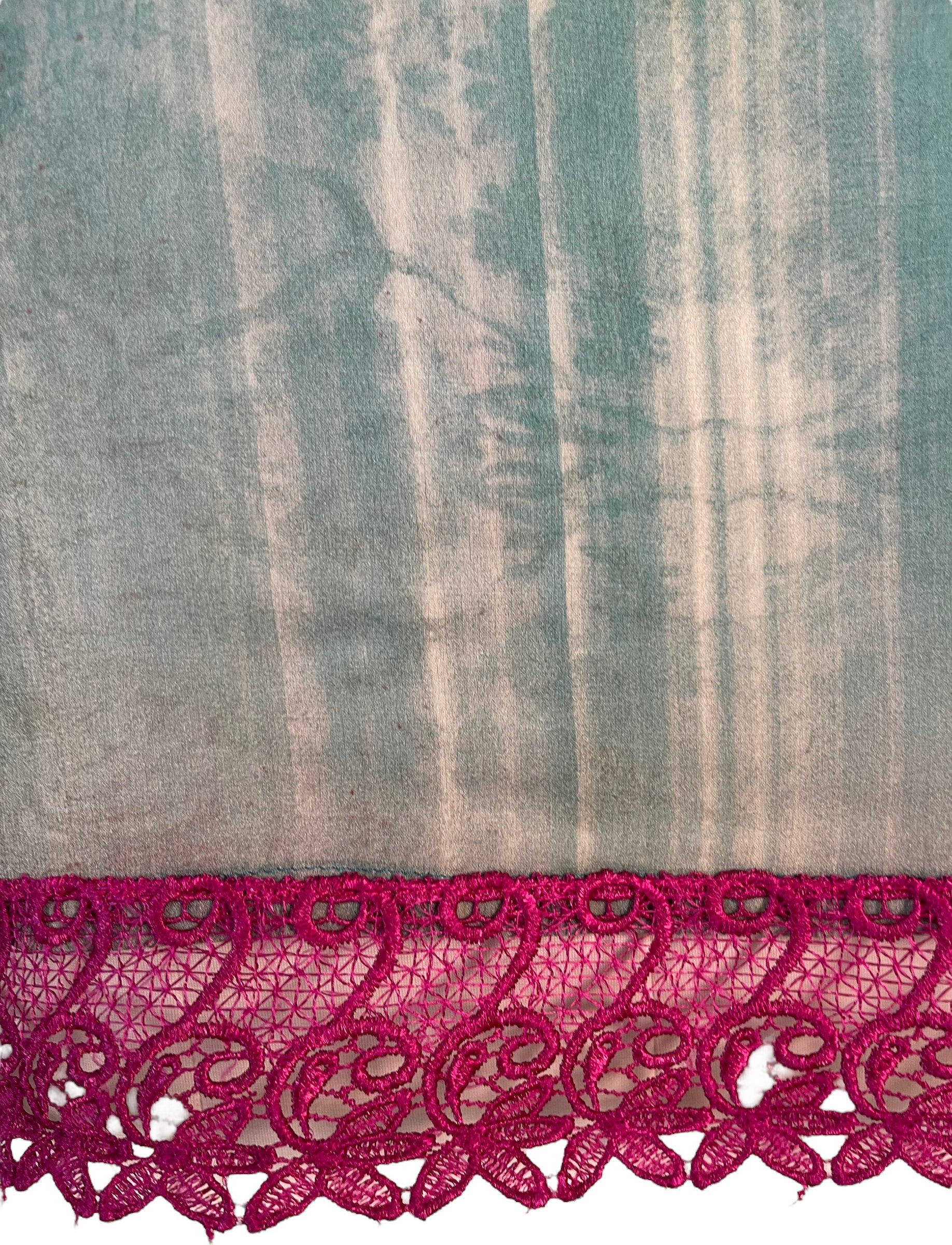 FINAL SALE PRG6249 Sheer Avatar Pure Silk Side Slit Top