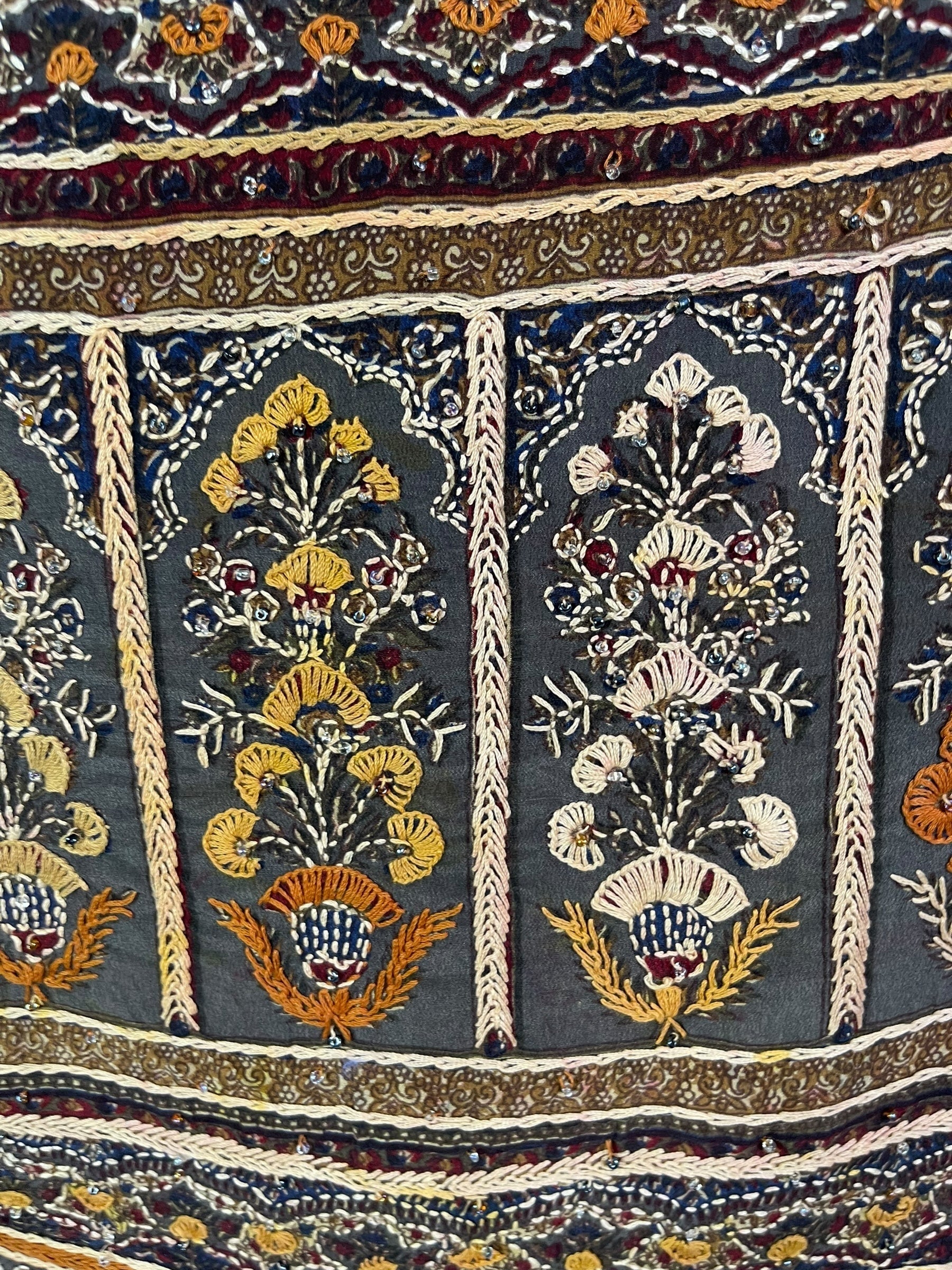 SOLD  PRC6935 Avatar Pure Silk Long Tunic with Side Ties