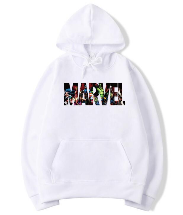 FIZLA New Brand Marvel Hoodies men high quality Long sleeves Casual men Sweatshirt Hoodies marvel print Hoodie Tracksuits male