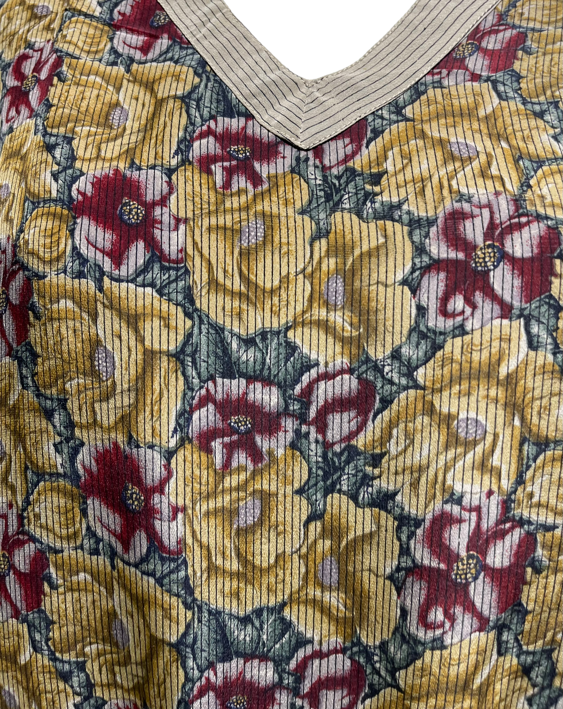 FINAL SALE Alethea Garstin Avatar Pure Silk Front Tie Top