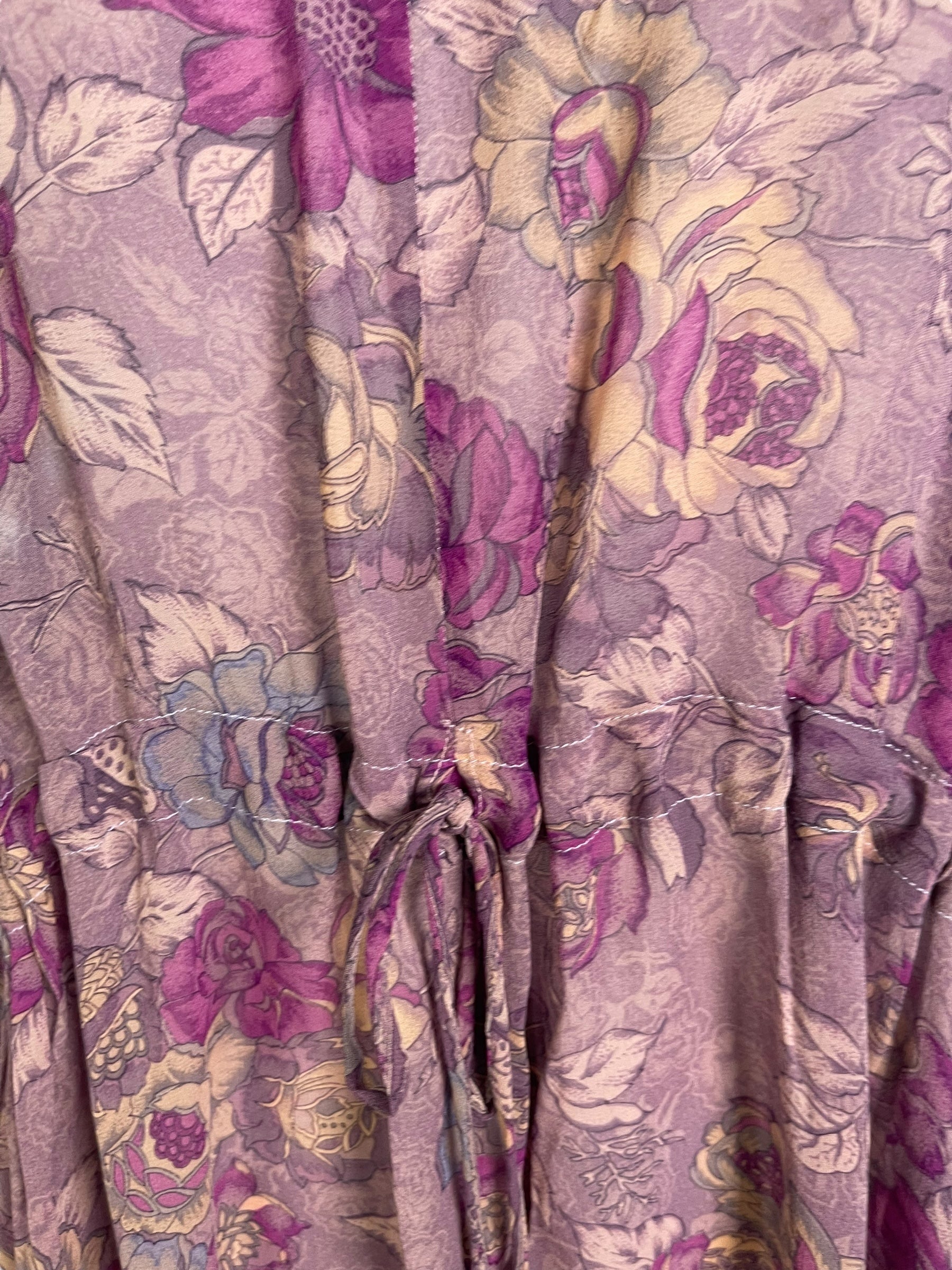 PRG6797 Sheer Avatar Pure Silk Maxi Kaftan