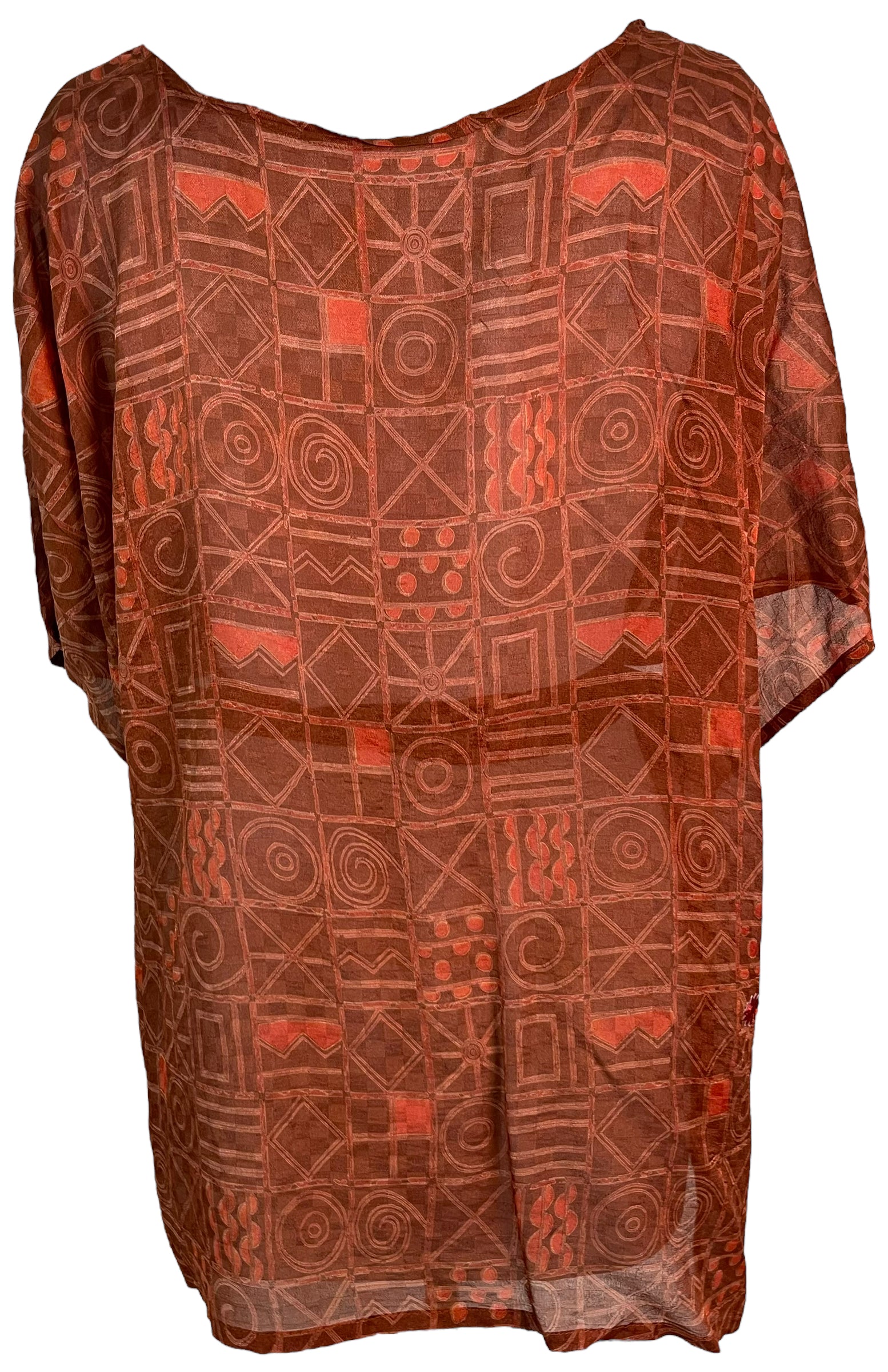 FINAL SALE PRC6079 Avatar Pure Silk Kimono-Sleeved Jacket with Belt