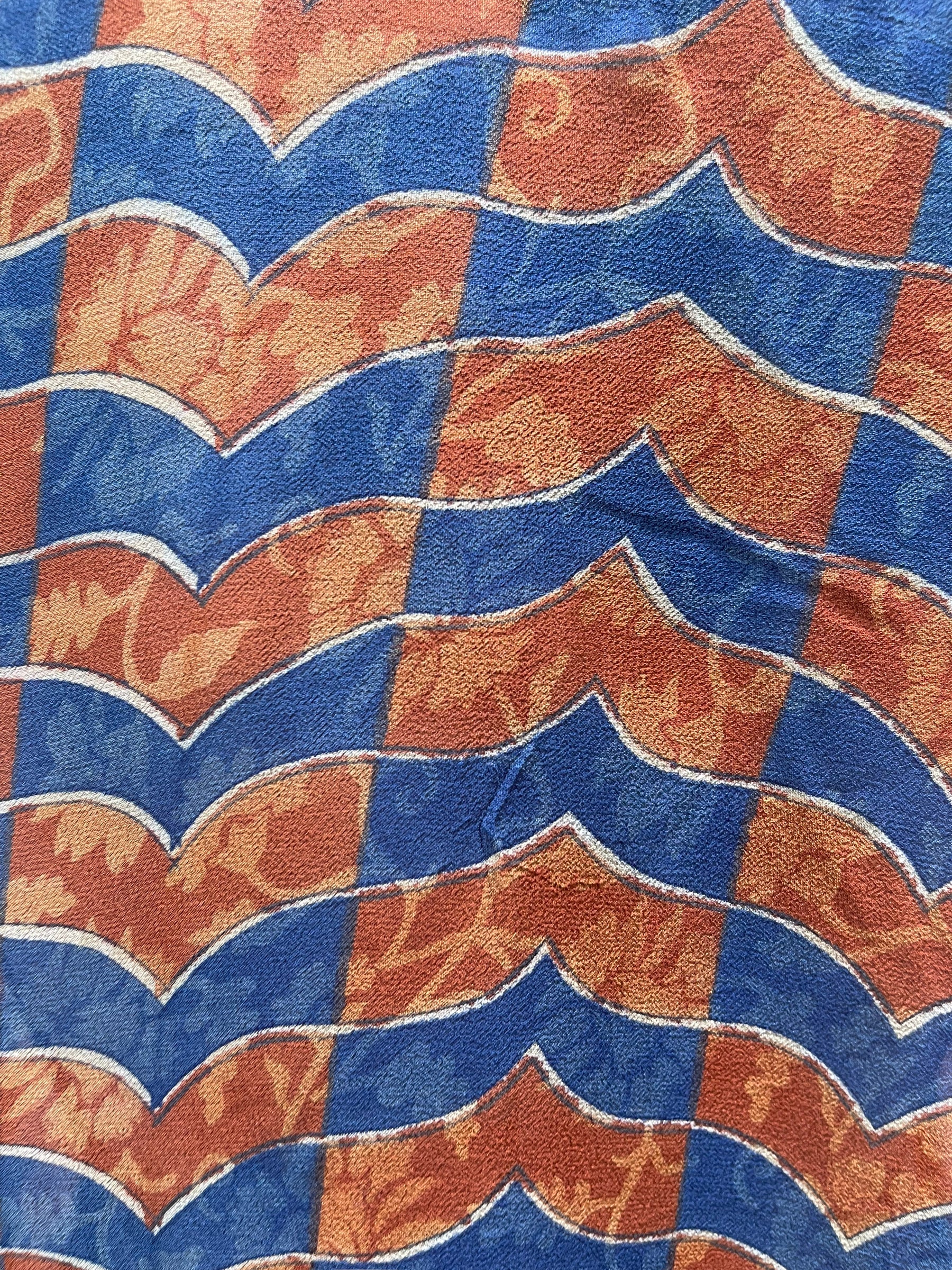 FINAL SALE PRG5583 Sheer Avatar Pure Silk Boxy Babydoll Dress