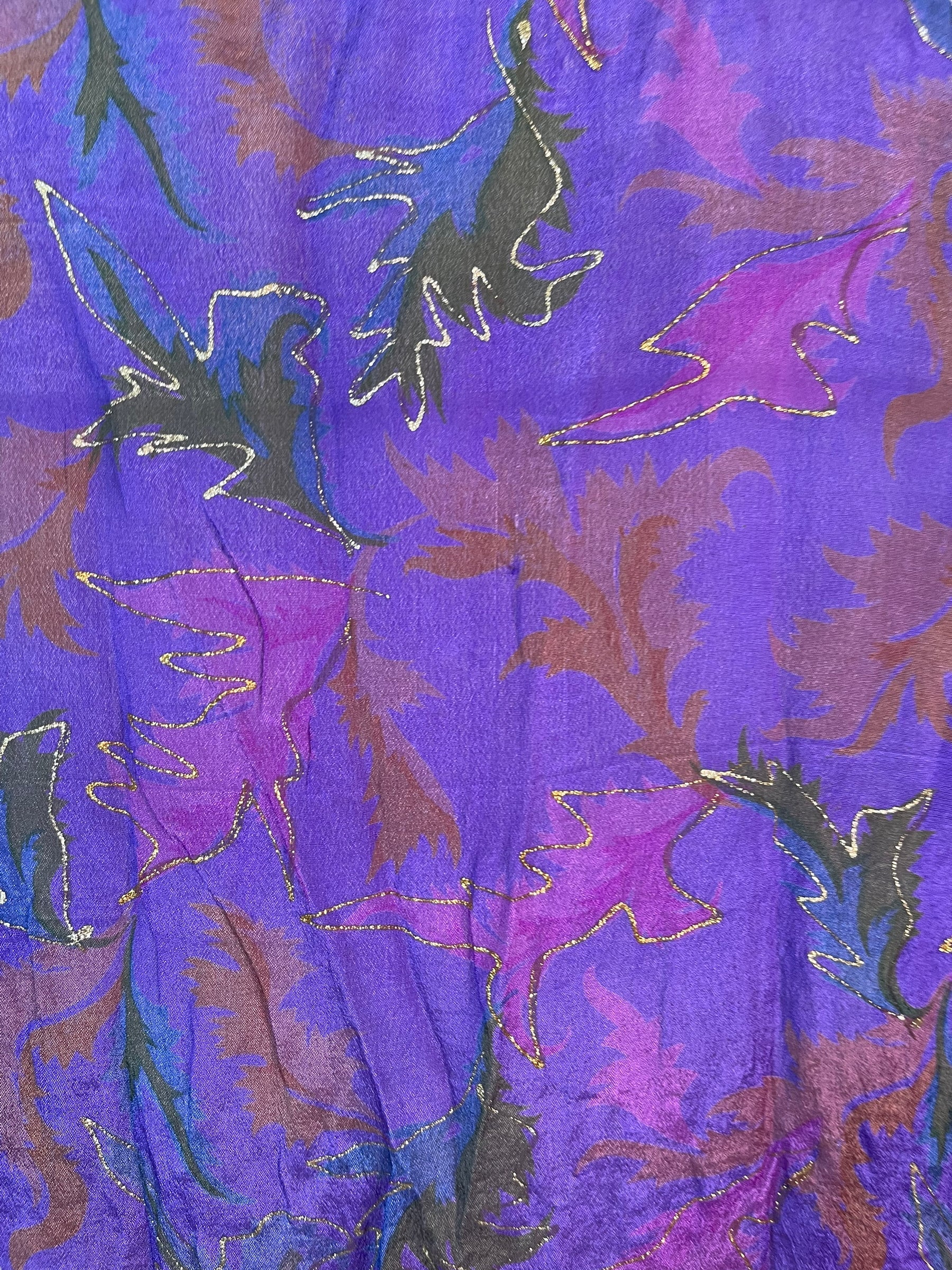 SOLD  PRC6419 Avatar Pure Silk Maxi Kaftan