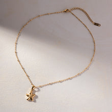Load image into Gallery viewer, Elegant 18k Gold-Plated Starfish Pendant Necklace – Waterproof and Hypoallergenic Jewelry
