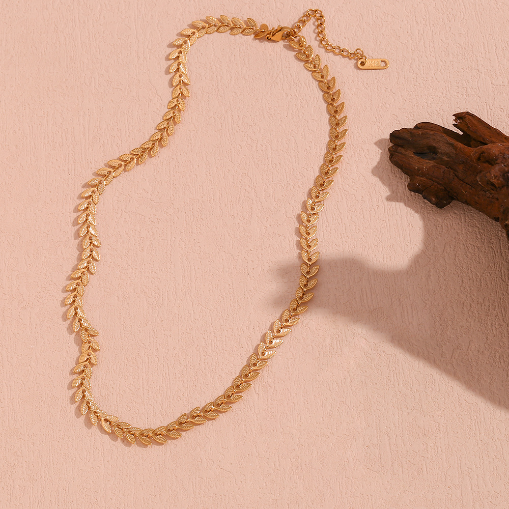 Elegant Gold Necklace for Women – 18k Stainless Steel-Plated, Hypoallergenic, 16-Inch Length with 2-Inch Extension