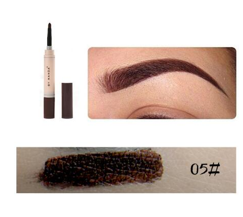 BY NANDA Tattoo Dye Cream Eyebrow Pencil Tint Waterproof with Brush Cosmetic Long Lasting Henna Eye Brow Maquiage