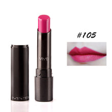 Load image into Gallery viewer, MYS Brand Beauty Matte Lipstick Long Lasting Tint Lips Cosmetics Lipgloss Maquiagem Makeup Red Batom

